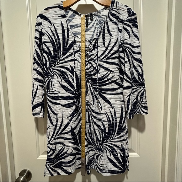 Porto Cruz Women's Black and White Swim Cover-Up.  Size S. - Picture 7 of 8